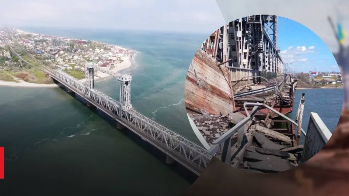Українські військові завдали ракетного удару мостом через Дніпро