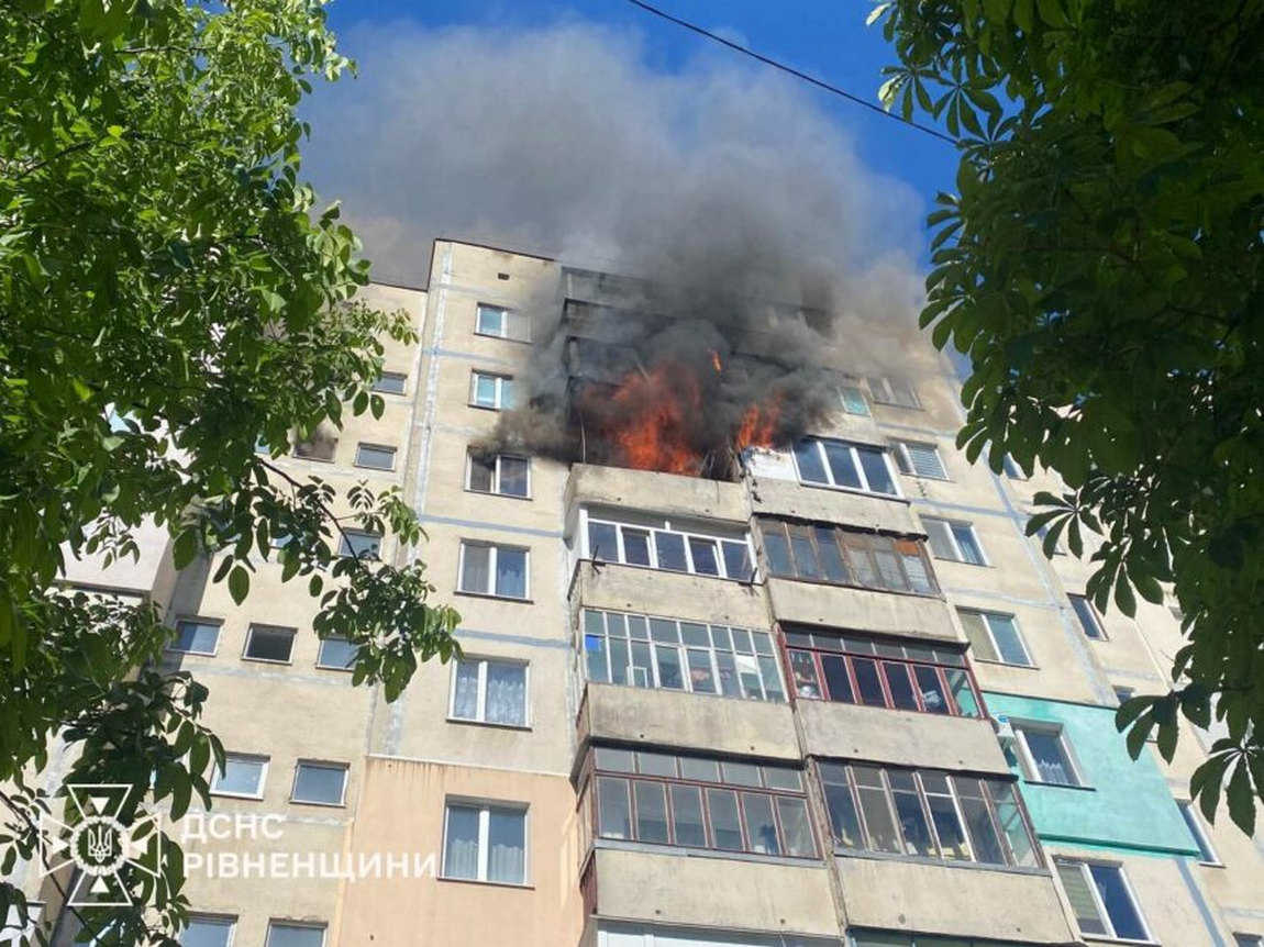Квартира вигоріла повністю…Про трагедію біля Рівного