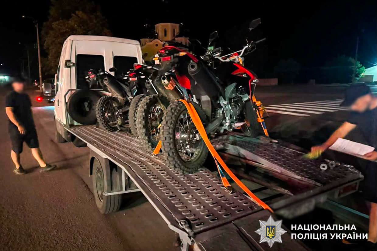 На території Березнівської громади поліцейські посилили контроль за водіями мототранспорту
